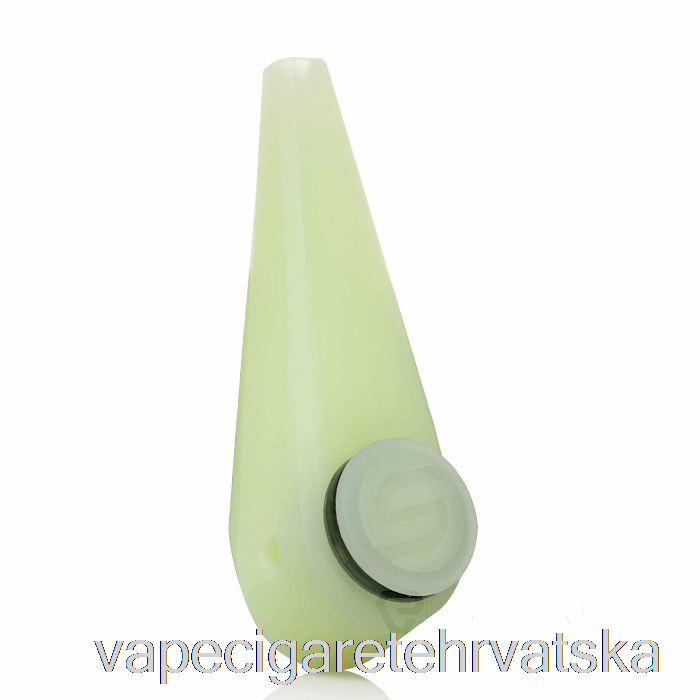 Vape Hrvatska Softglass Token Hand Pipe Aura (glow-in-the-dark)